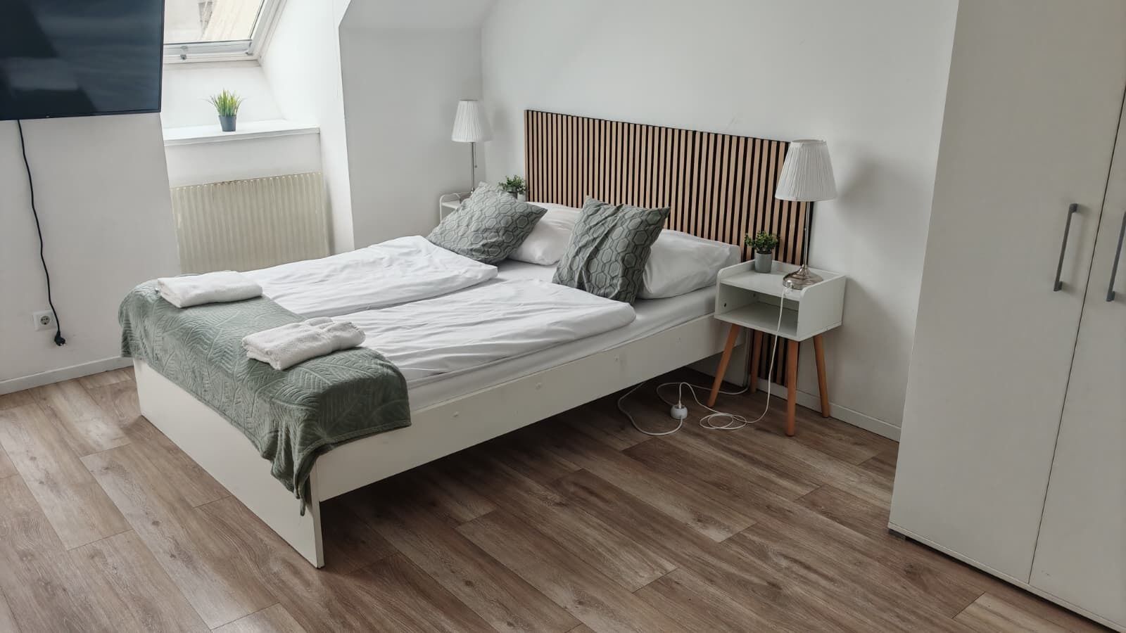 Basic-Apartment | Bügeleisen/Bügelbrett, kostenloses WLAN