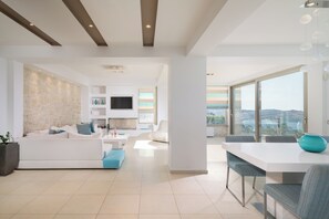 Living room - Caldera Blue Villa!! (Malevizi)
