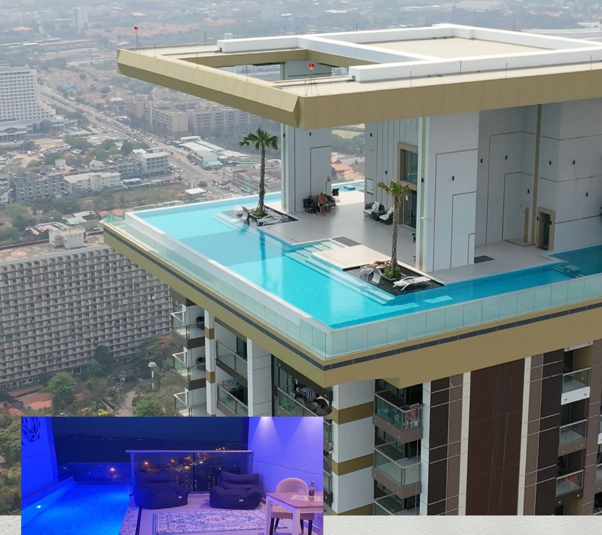 Una piscina cubierta