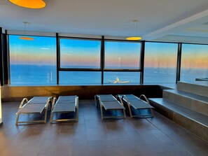 Interior - Exclusive beach shell vacation apartment with sauna and pool. (Sellin)