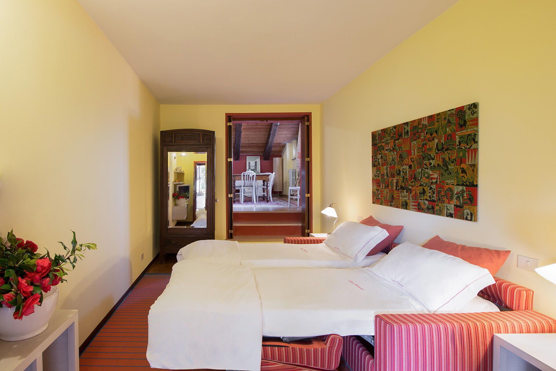 1 chambre, fer et planche à repasser, Wi-Fi gratuit