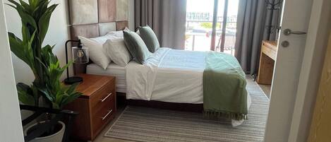 2 makuuhuonetta, silitysrauta/-lauta, Wi-Fi, vuodevaatteet