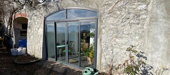 Studio, panoramic Belledonne view, large quiet garden - La Tronche/Grenoble