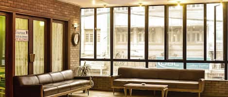 Sala de estar en el lobby