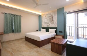 Superior Single Room, 1 King Bed, Balcony, City View | Desk, free WiFi - Hotel Anmol One (Indore)