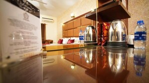 Deluxe Double Room, City View | Soundproofing, iron/ironing board, free WiFi - Orchid Inn By WI (Karachi)