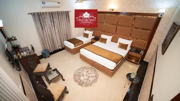 Deluxe Double Room, City View | Soundproofing, iron/ironing board, free WiFi