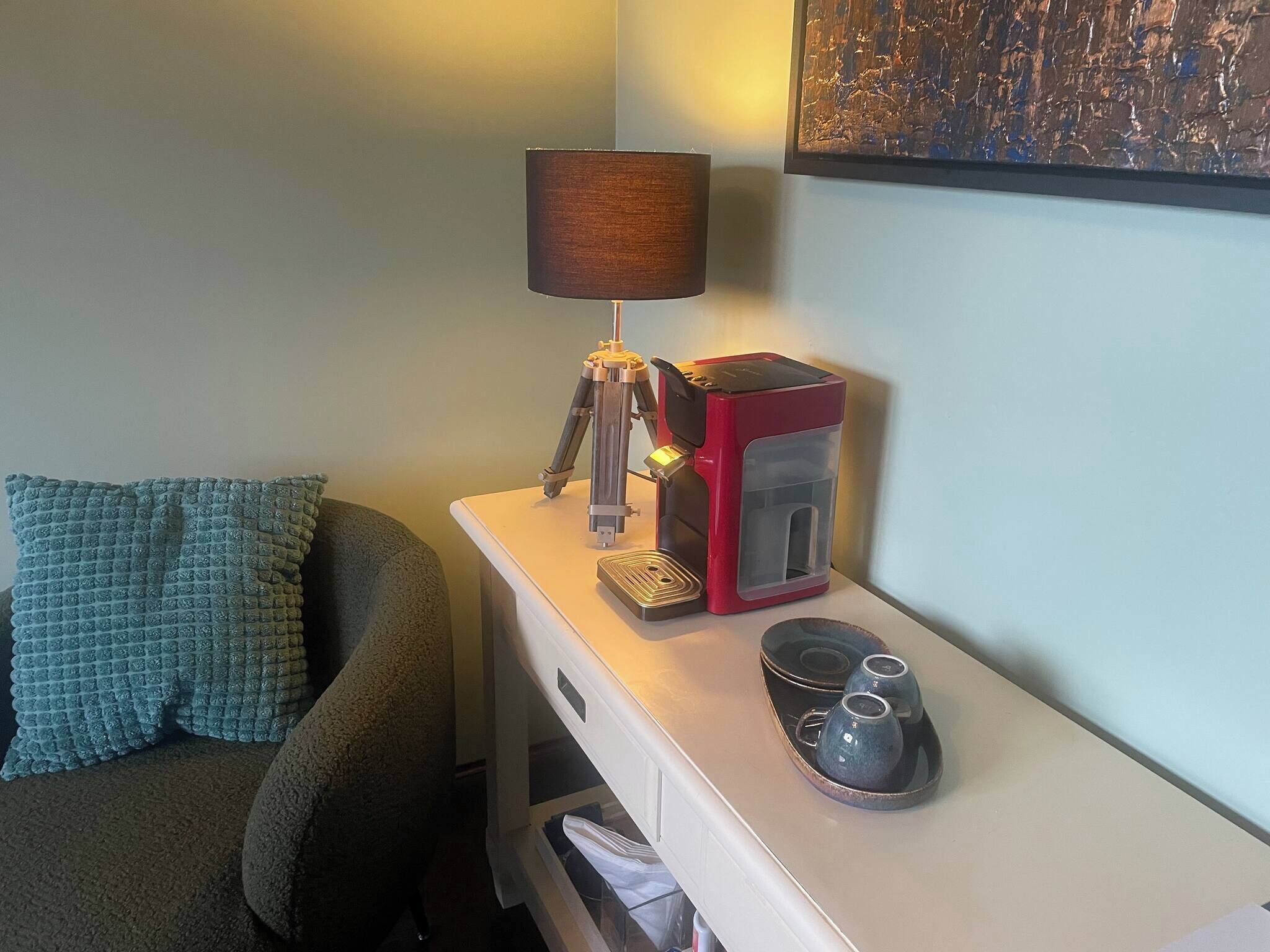 Slaapzaal, 1 slaapkamer, roken, uitzicht op tuin | Interieur