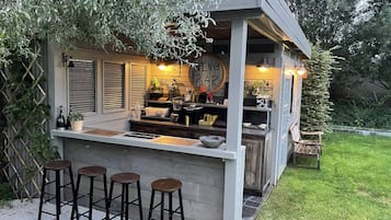 Shared Dormitory, 1 Bedroom, Smoking, Garden View | Bar (on property)