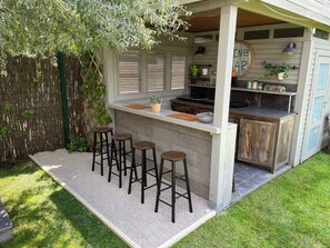 Dortoir Partagé, 1 chambre, fumeur, vue jardin | Enceinte de l’hébergement