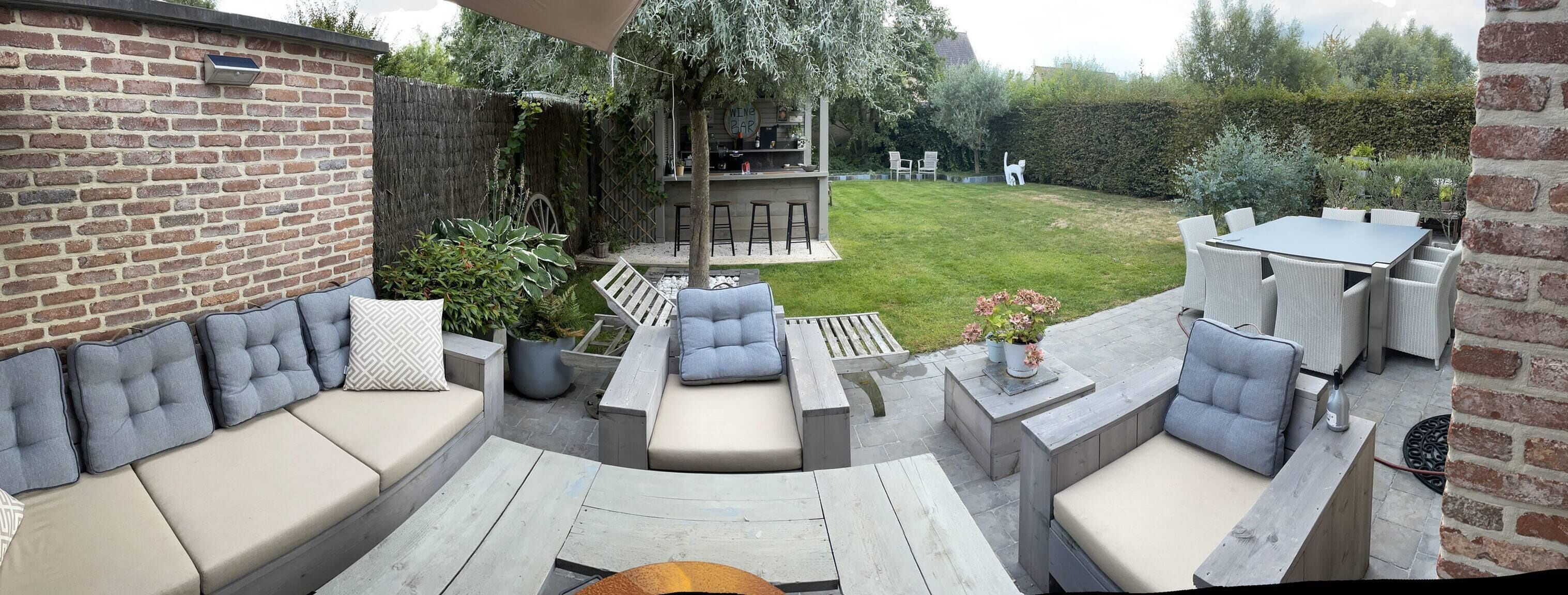 Shared Dormitory, 1 Bedroom, Smoking, Garden View | Terrace/patio