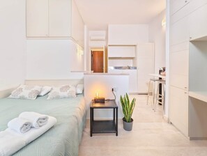 1 bedroom, free WiFi, bed sheets - Oidu - Cagliari Suites 1 (Cagliari)