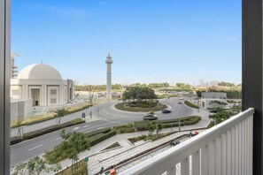 Apartamento luxo, 1 quarto, sacada, vista para a cidade | Vista da sacada