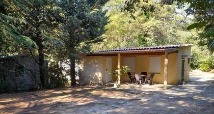 Gîte on the banks of the river Ardèche