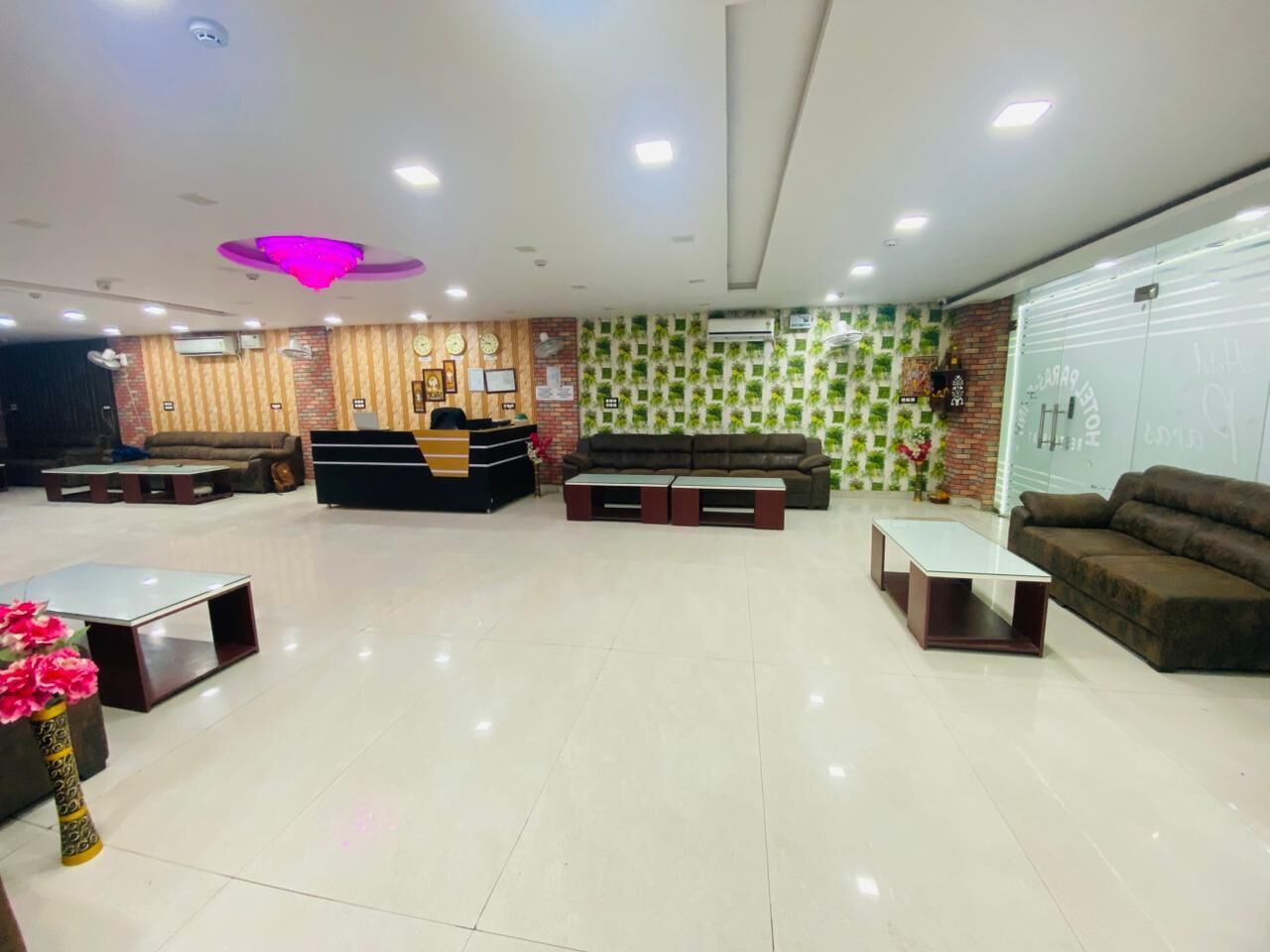 Reception hall