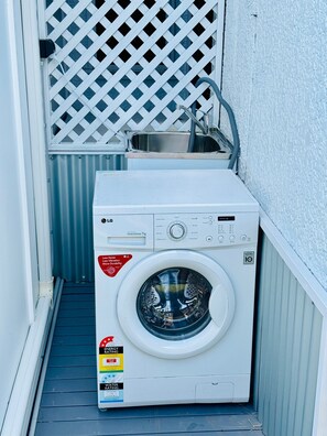 Interior - Studio Room 1, Attached Bathroom, AC, Parking (Bulimba)