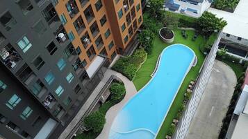 Shared Dormitory, 1 Bedroom, Accessible, Balcony | Pool | Outdoor pool