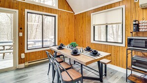 House (4 Bedrooms) | Interior - Chalet-view Home w/ Fire Pit & Deck in Clifton Twp (Gouldsboro)