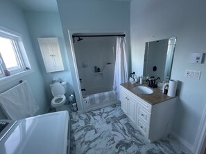 Towels, toilet paper