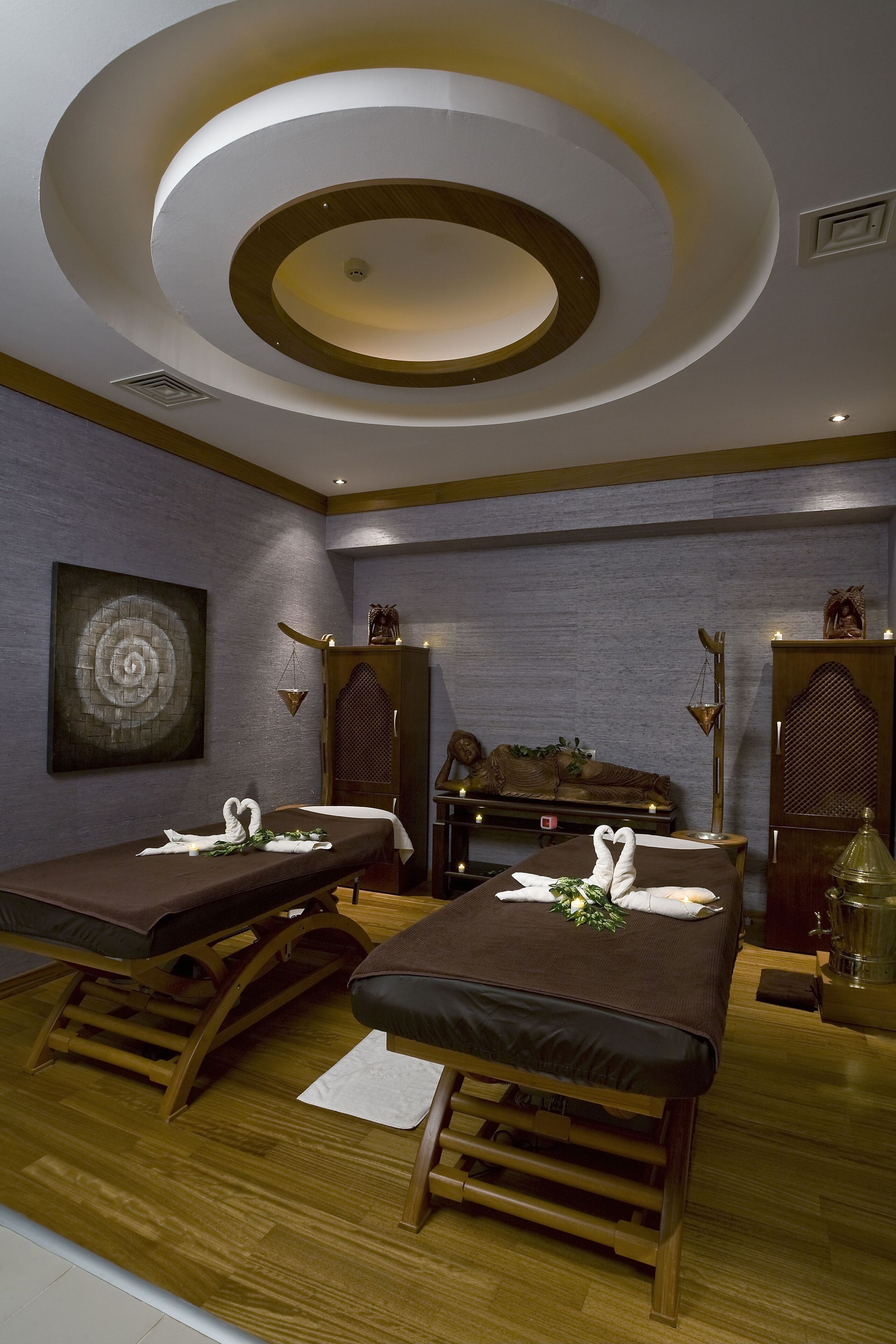 Salas de tratamientos para parejas, baño turco/hammam