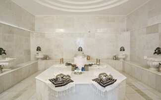 Couples treatment rooms, Turkish bath, body treatments, facials