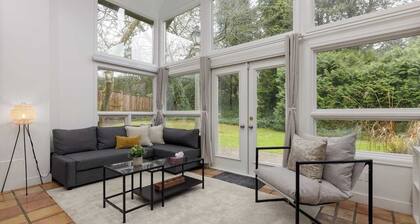 Cinematic Hideaway Admist Lush Greenery