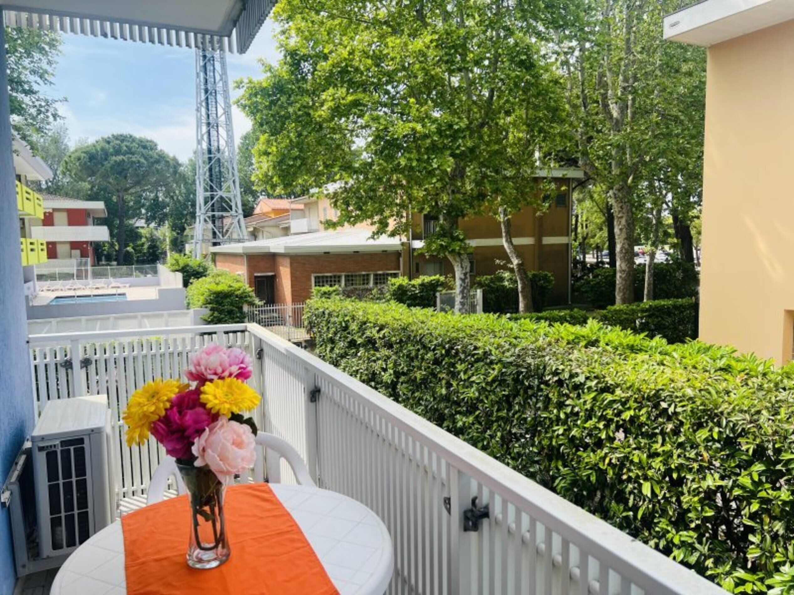 Leilighet, 1 soverom, balkong, byutsikt | Balkong