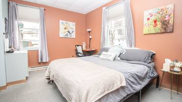 1 makuuhuone, silitysrauta/-lauta, Wi-Fi