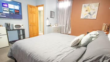 1 makuuhuone, silitysrauta/-lauta, Wi-Fi