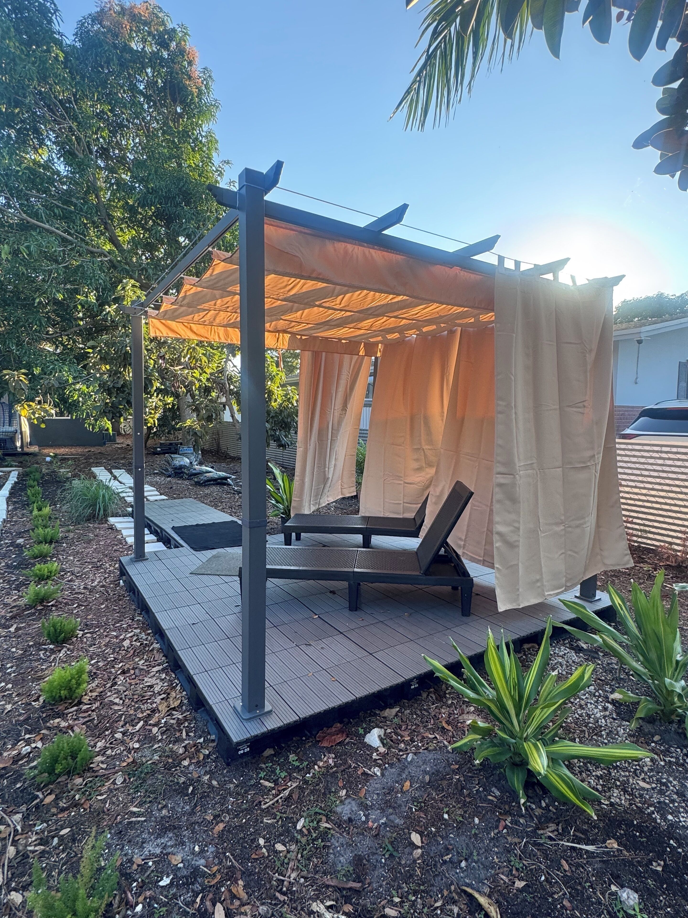 Overnattingsstedets uteområder