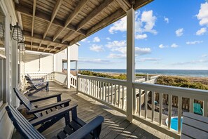 Property grounds - 🌊 Sea Life Differently | Holden Beach Oceanfront luxury with a private pool, private beach walkway, and covered decks designed for total relaxation. Don’t miss your chance to experience the coast—differently. (Holden Beach)