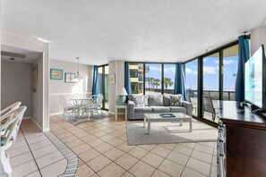 Smart TV - Gulf-front condo w/ pools & direct beach access (Panama City Beach)