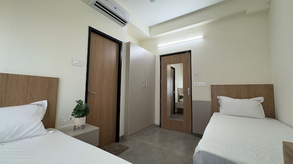 Standard Twin Room | Laptop workspace, iron/ironing board, free WiFi - Rehoboth Signature Luxury Stay (Chennai)