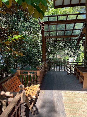 House, 2 Bedrooms, Smoking, Private Pool | Garden - Private Wooden Pool Villa in Mae Rim for 4-6 Guests (Mae Rim)