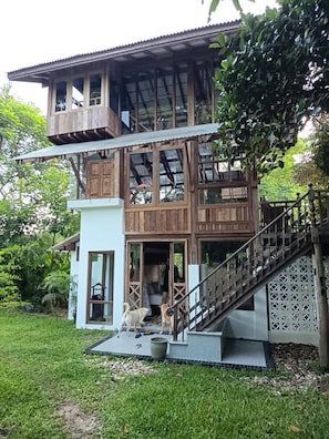 House, 2 Bedrooms, Smoking, Private Pool | Exterior - Private Wooden Pool Villa in Mae Rim for 4-6 Guests (Mae Rim)