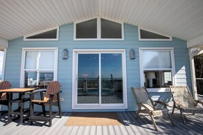 Outdoor dining - Heated Private Pool , Backyard is BEACH, Game Room, Beach Gear Included (Port St Joe)