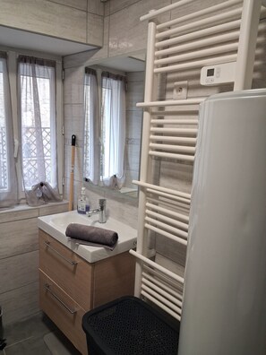 Hair dryer, towels, soap, toilet paper - Cosy cottage (Veaugues)