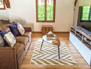 Living area - La Maison T&M: The stable (Dosches)