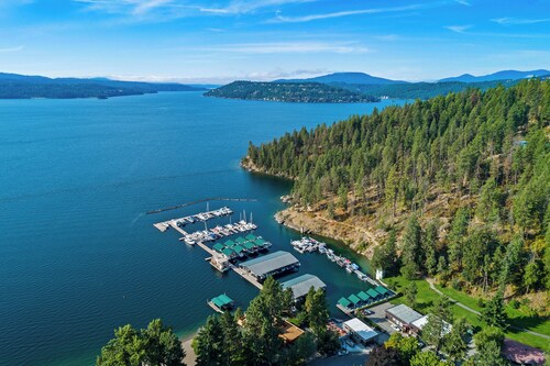 New Listing! Walk to Downtown CDA | Pet-Friendly | Yard + Grill