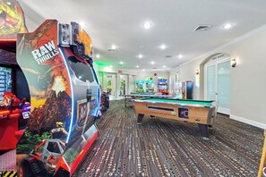 Games room - 2232-New to rentals! Family home with Pool & Hot Tub! (Kissimmee)