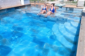 Seasonal outdoor pool - Mas de L'amme (Valréas)