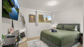 Iron/ironing board, travel crib, WiFi