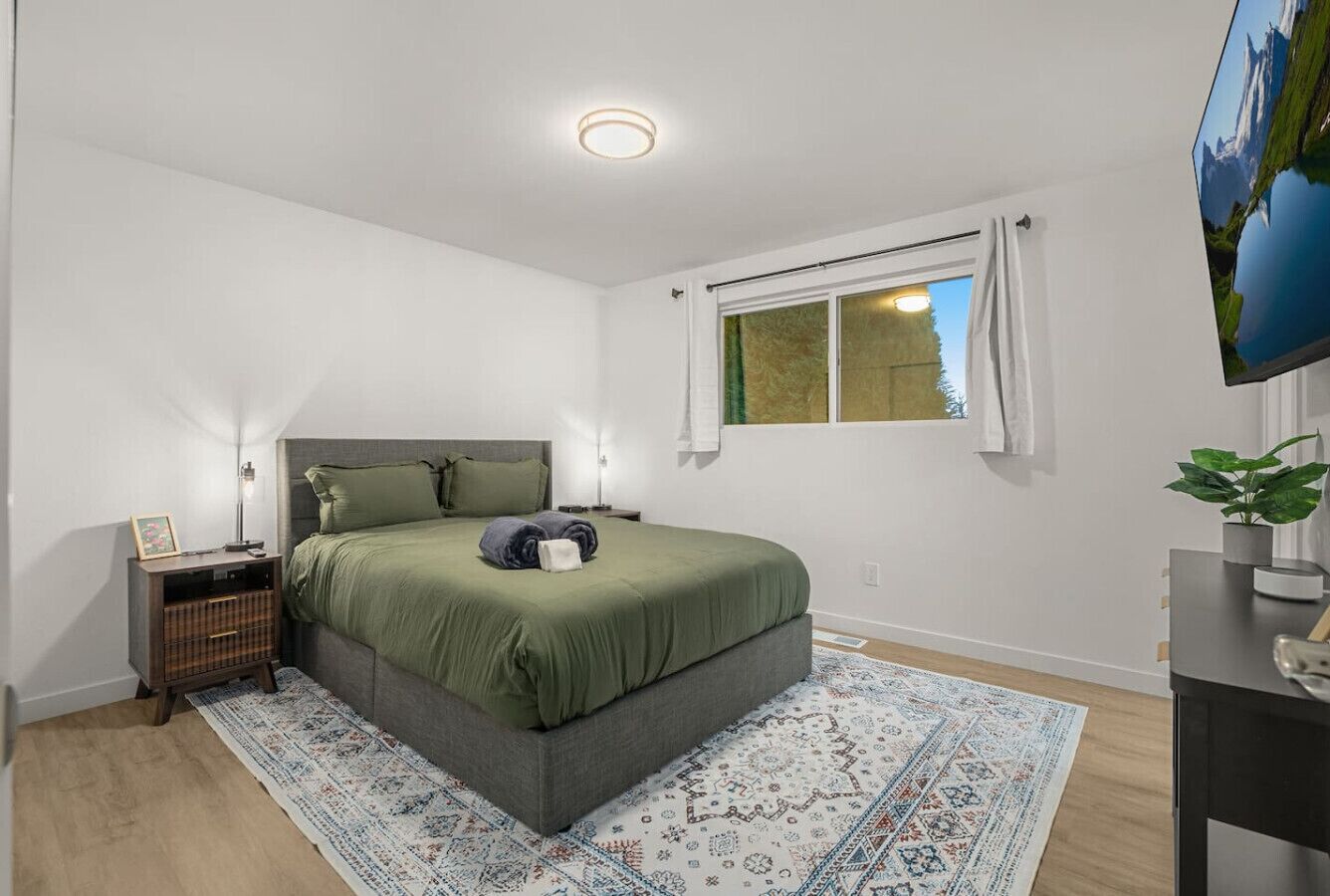 Iron/ironing board, travel cot, WiFi, bed sheets