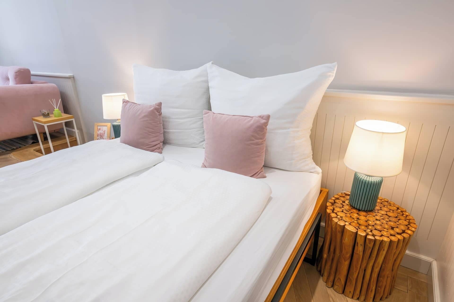 Lägenhet - utsikt mot staden | Värdeförvaringsskåp på rummet, gratis wi-fi och sängkläder