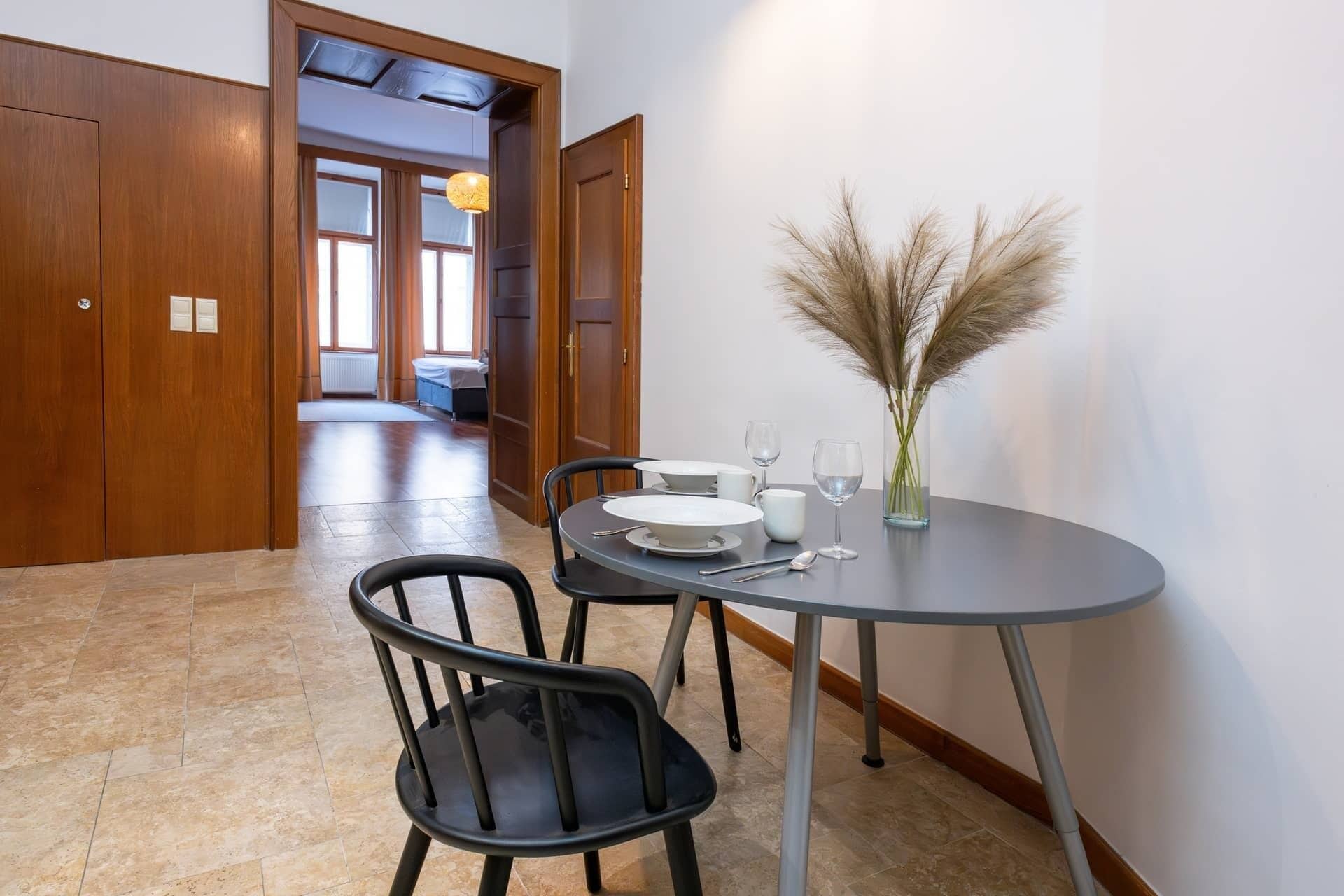 アパートメント シティビュー | 客室内のダイニングエリア