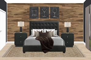 Bügeleisen/Bügelbrett, kostenloses WLAN, Bettwäsche