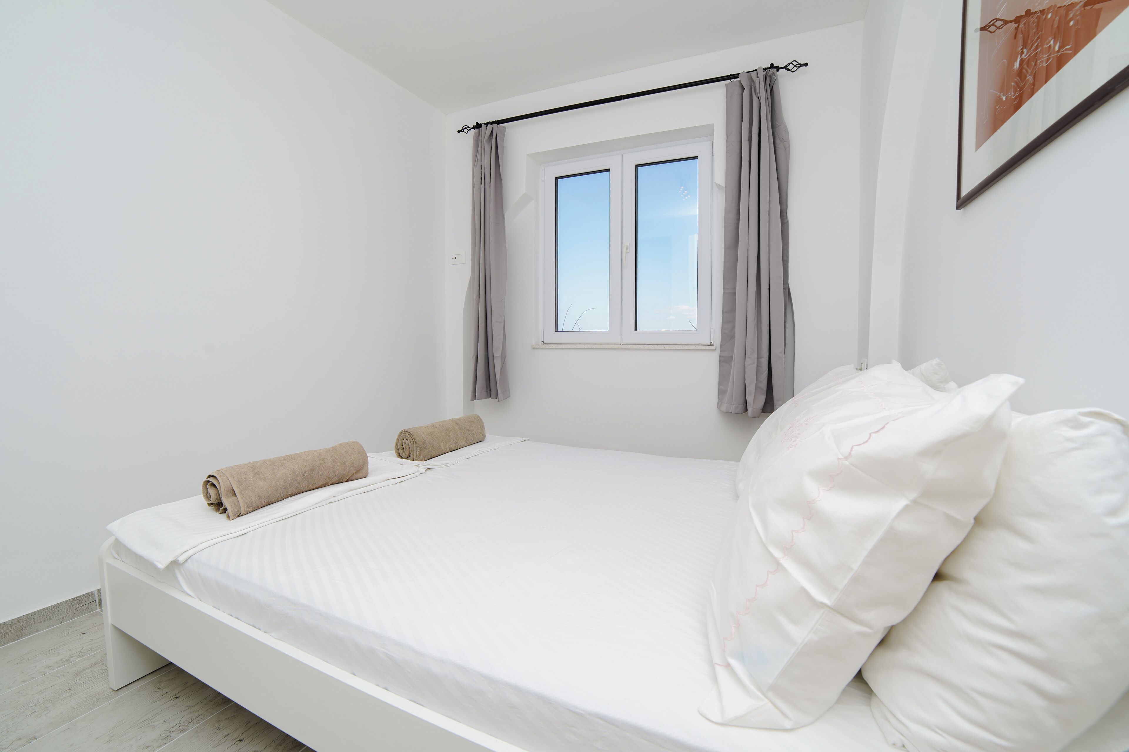 Apartment, Balcony, Sea View | Blackout drapes, iron/ironing board, free WiFi