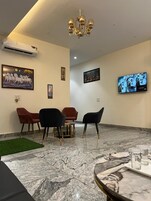 Sala de estar en el lobby