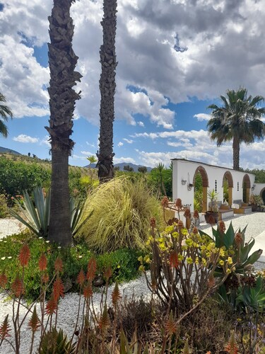 Casita in tropical gardens with 10x5 mtr pool