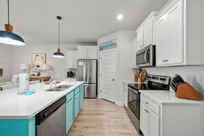 Private kitchen - 4BR Steps to Pool and Beach includes Golf Cart (Port St. Joe)